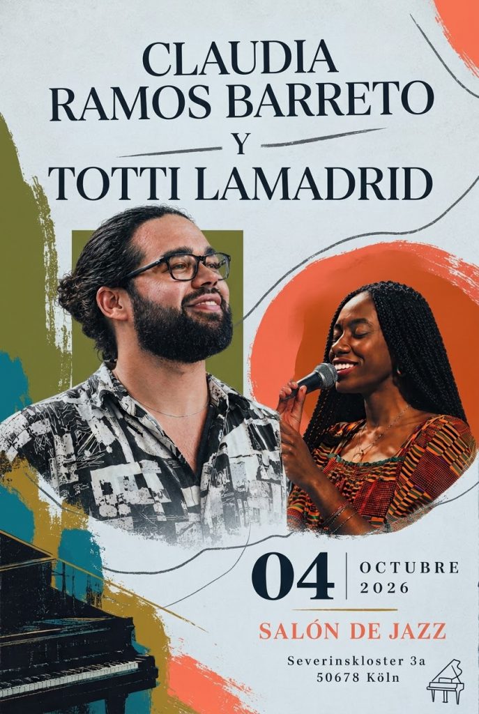 Claudia Ramos Barreto & Totti Lamadrid artwork from Salon de Jazz